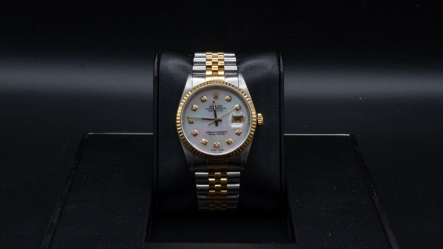 Rolex Datejust 36m Factory Diamond