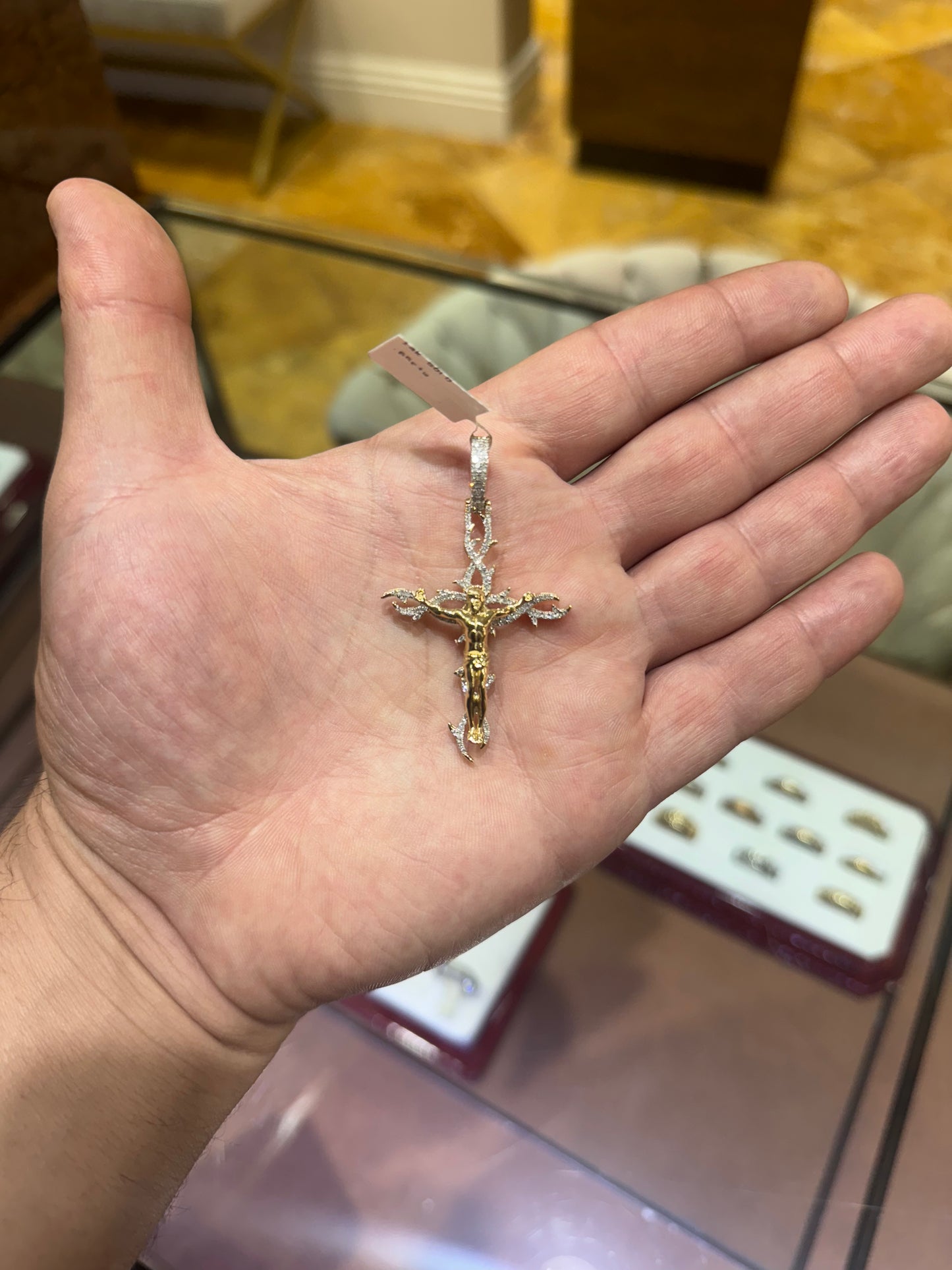 Diamond Thorn Cross