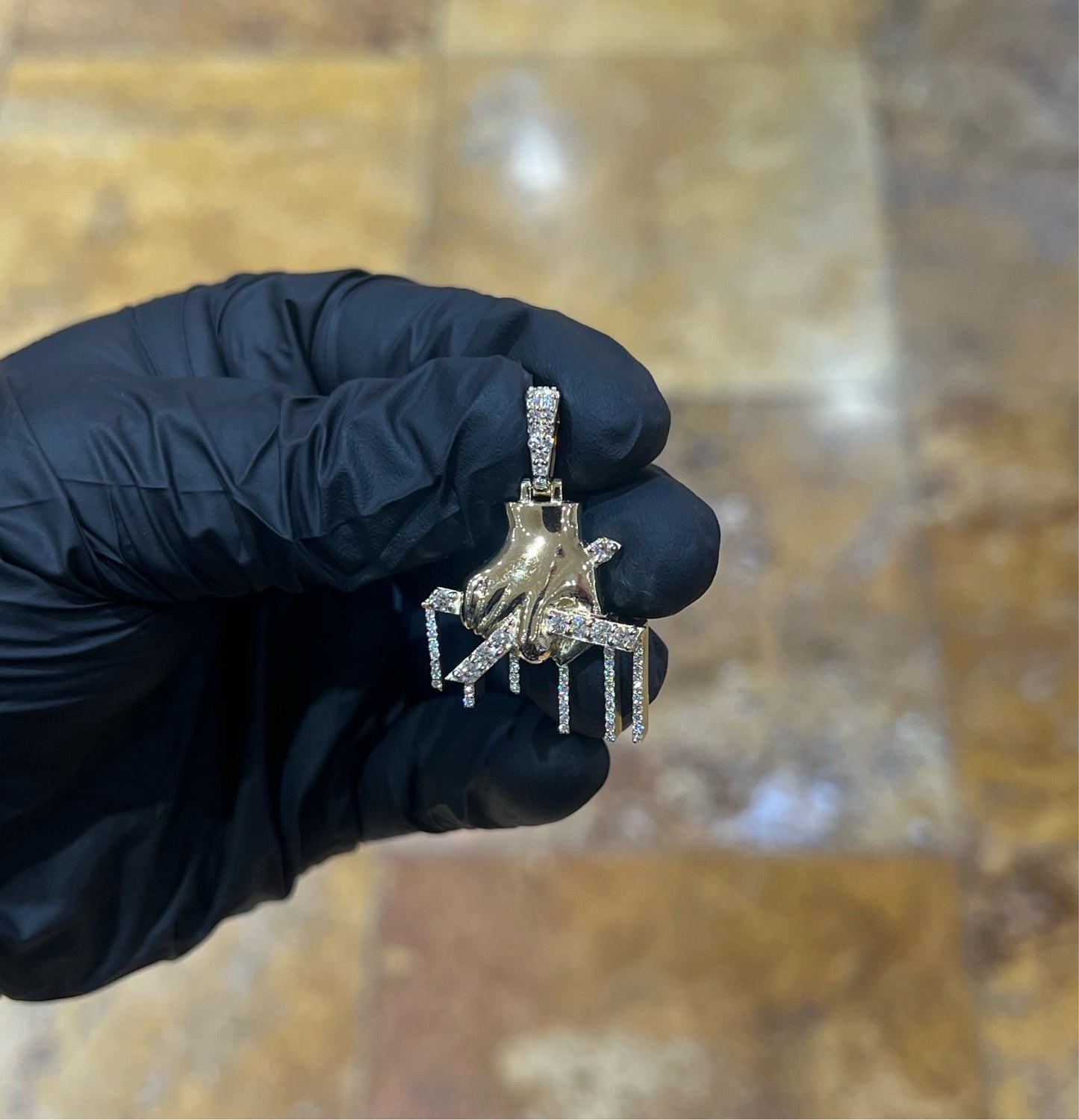 14k Godfather Pendant