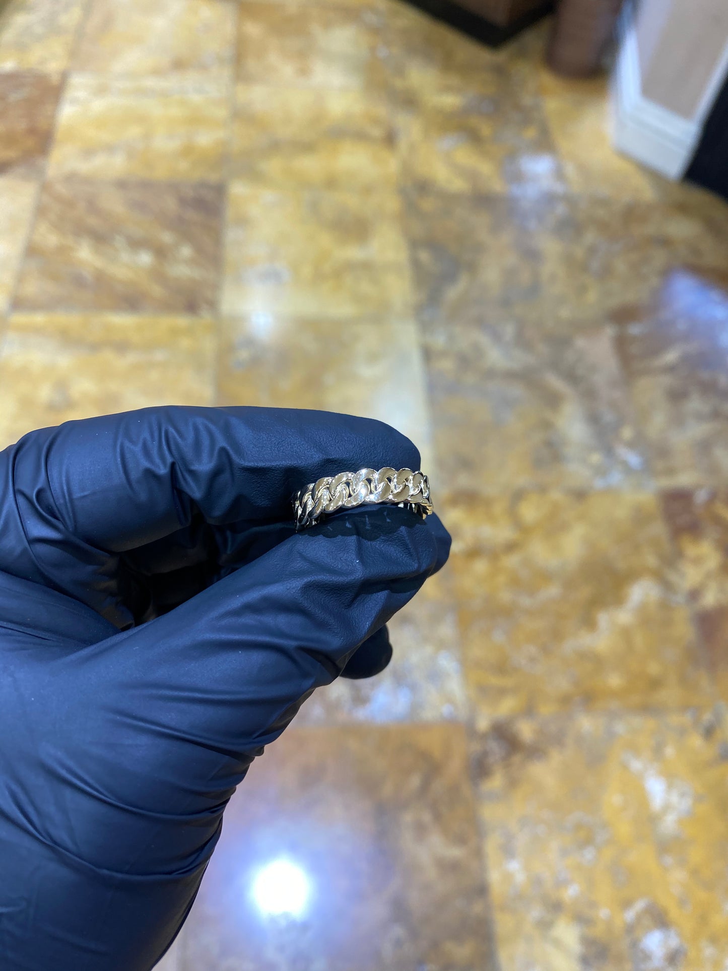 14k 6mm Cuban Ring