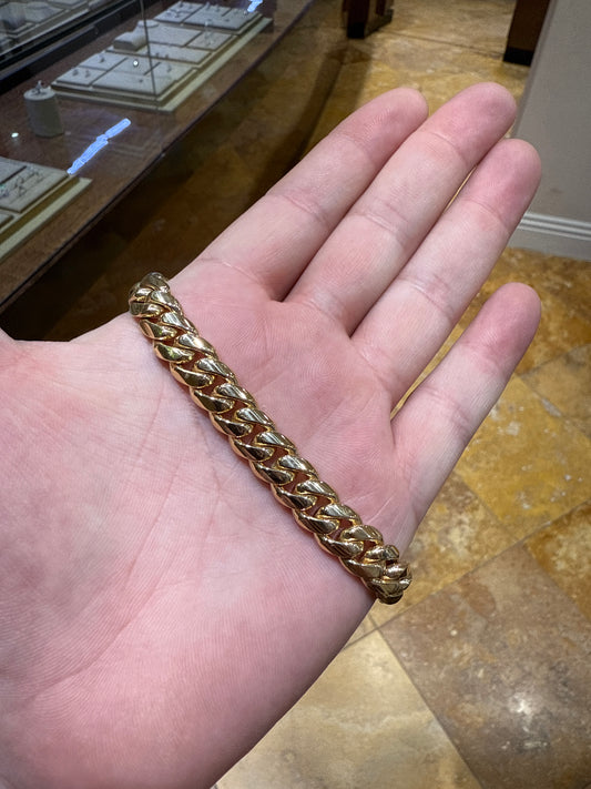 14k Miami Cuban 10mm
