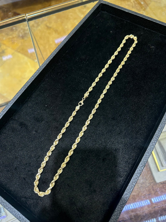10KYG 5.5mm rope chain
