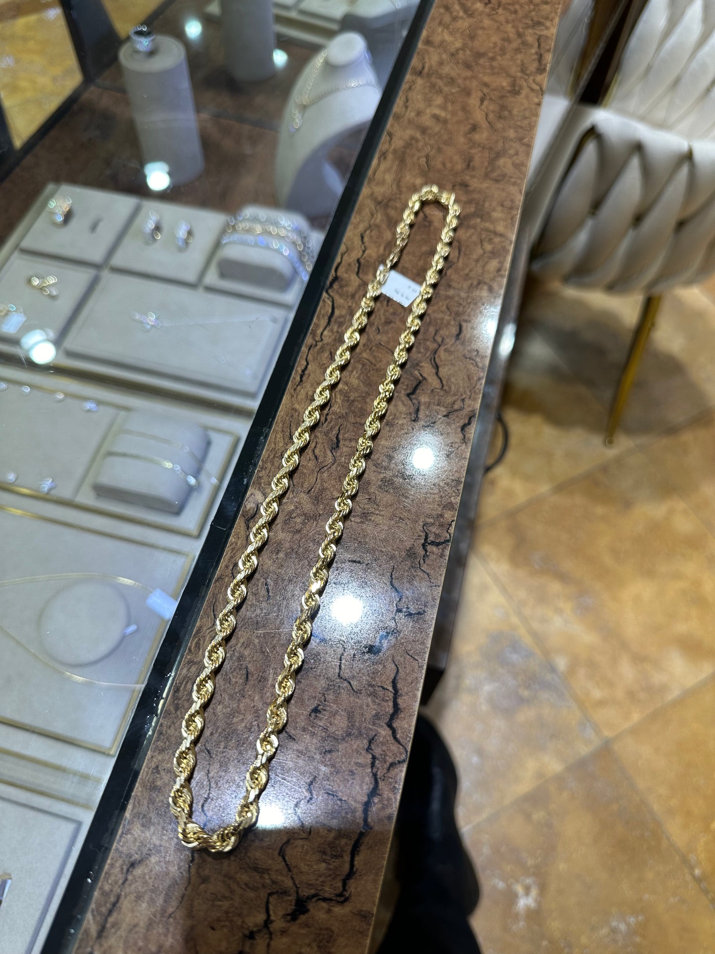 14kyg rope chain