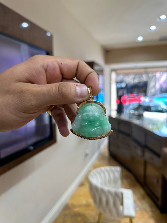 18k Yg Buddha pendant