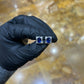18k Sapphire And Diamond Earrings